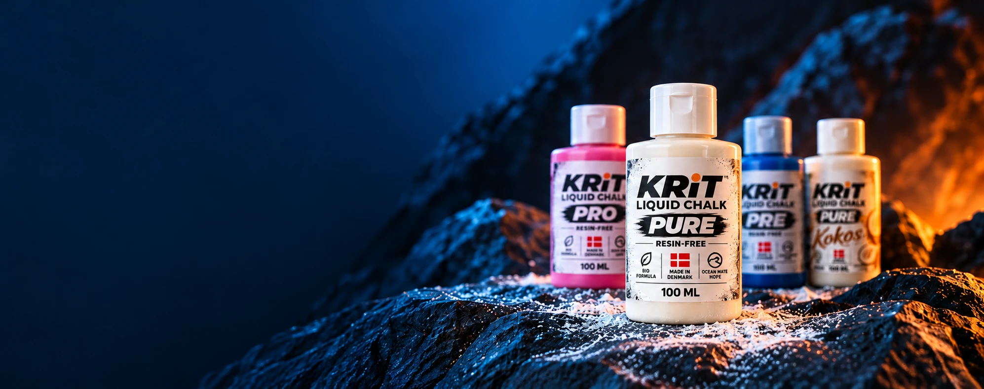 KRiT Liquid Chalk flasker